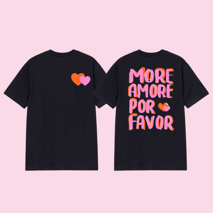 T-shirt - More Amor 🧡