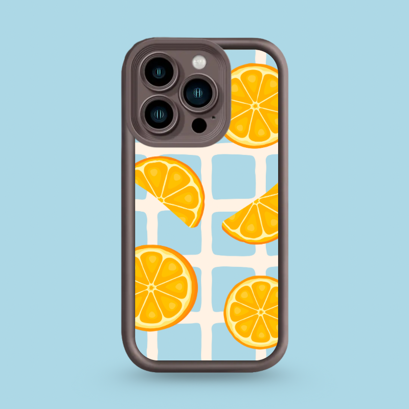 Coque Orange 🍊 Iphone 14/15/16
