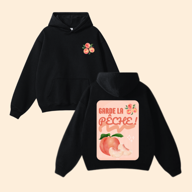 Sweat shirt - Garde la pêche 🍑