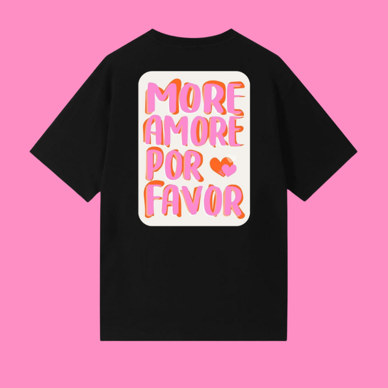 T-shirt Kids More Amor 🧡
