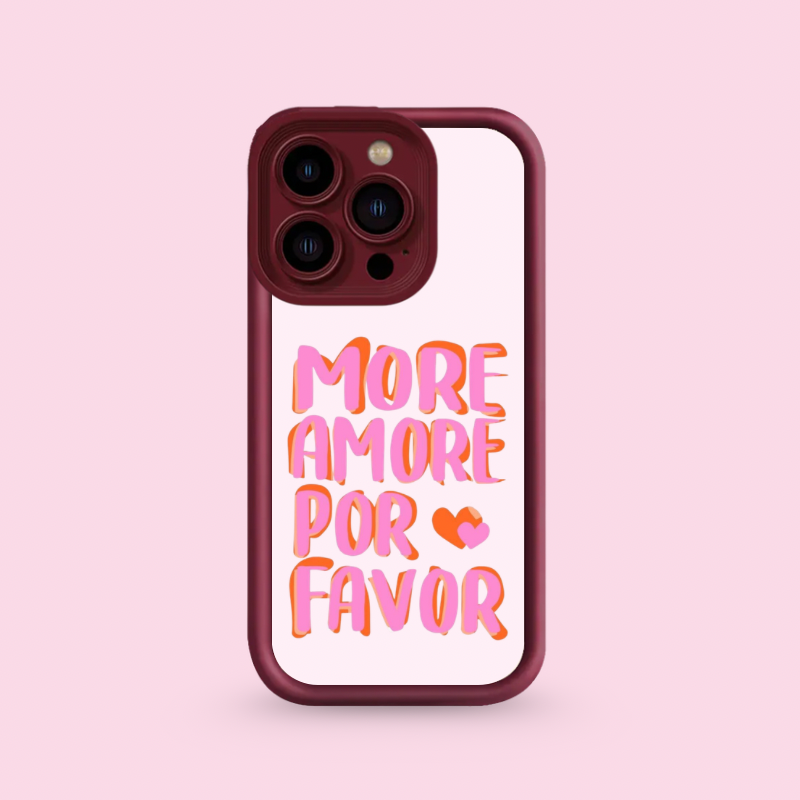 Coque Iphone - More Amor 🧡