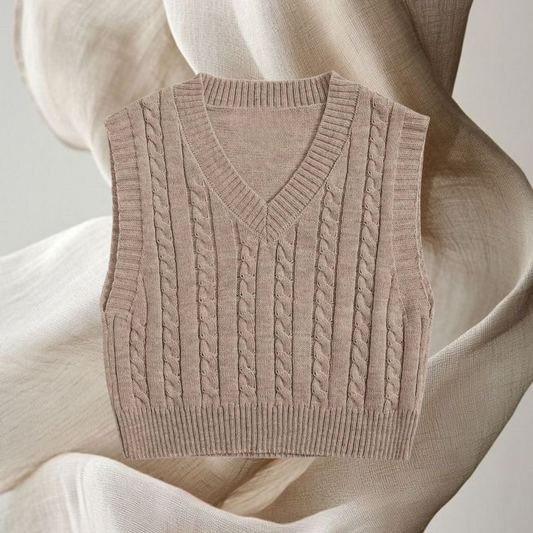Cardigan laine tricoté