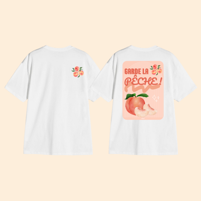 T-shirt - Garde la pêche 🍑