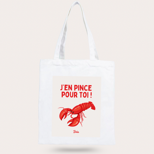 Tote bag J’en pince 🦞