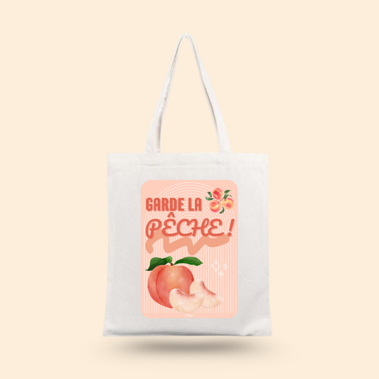 Tote Bag - Garde la pêche 🍑