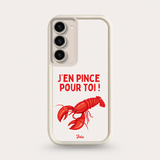Coque J’en pince 🦞 Samsung