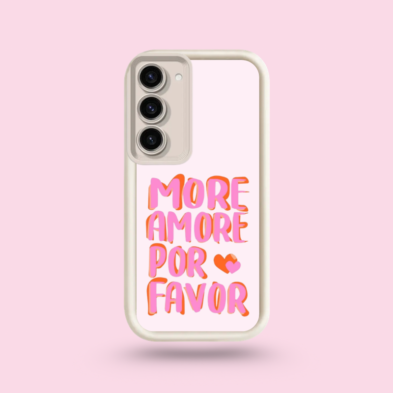 Coque Samsung - More Amor 🧡