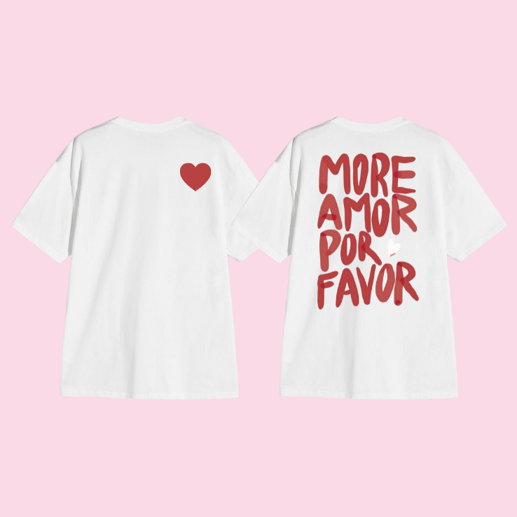 T-shirt - More Amor ❤️