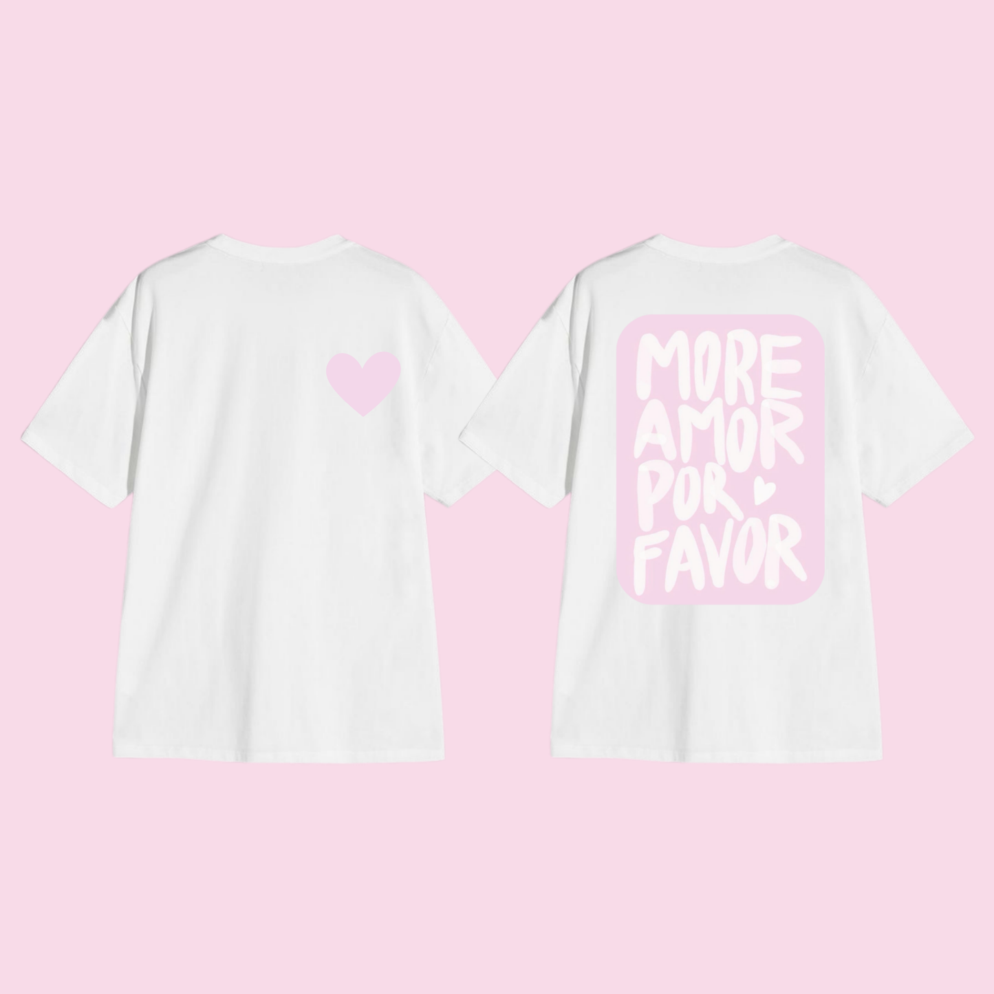 T-shirt More Amor 🤍
