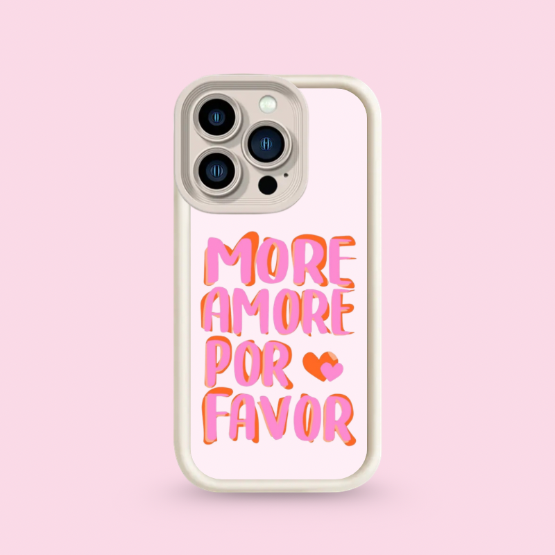 Coque Iphone - More Amor 🧡