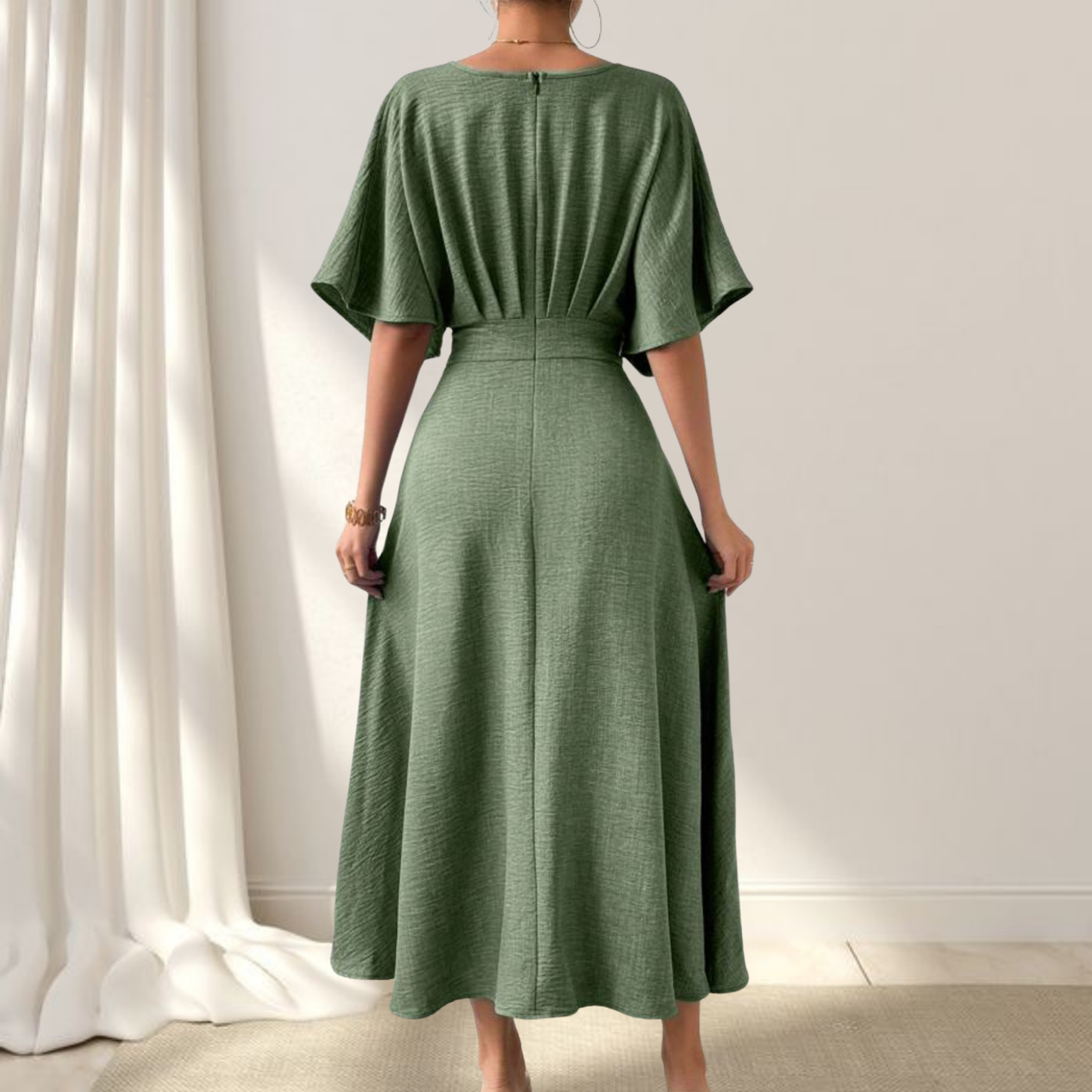 Robe longue évasé