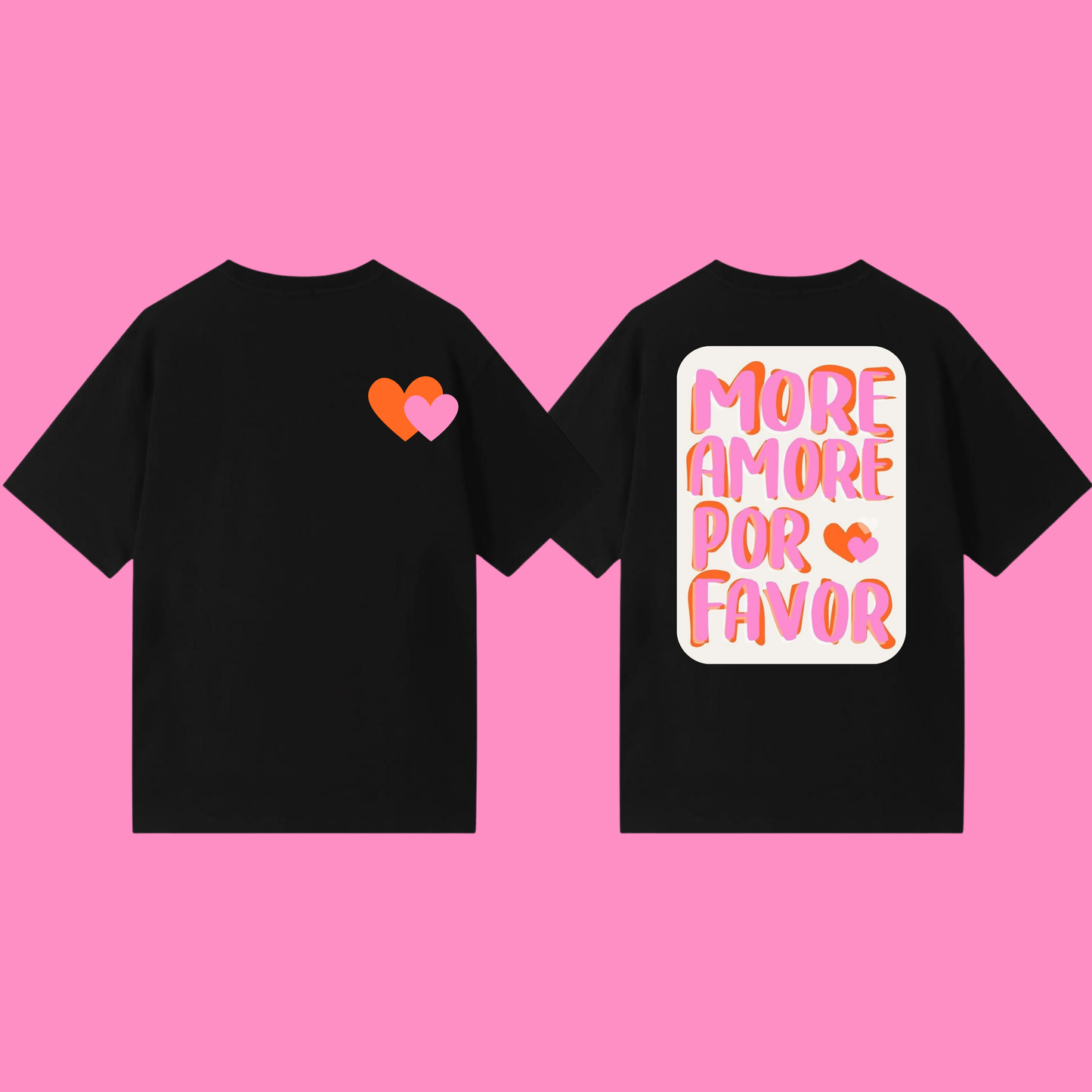 T-shirt Kids More Amor 🧡
