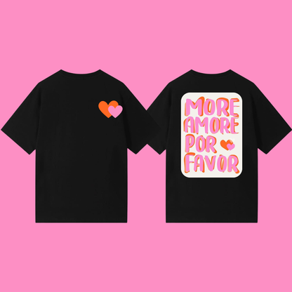 T-shirt Kids More Amor 🧡