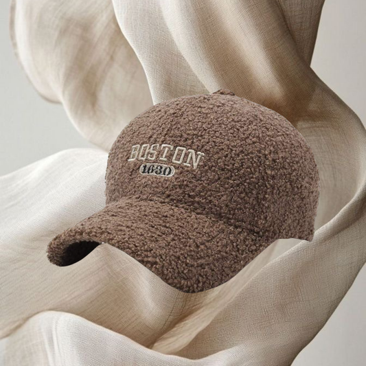 Casquette Boston taupe