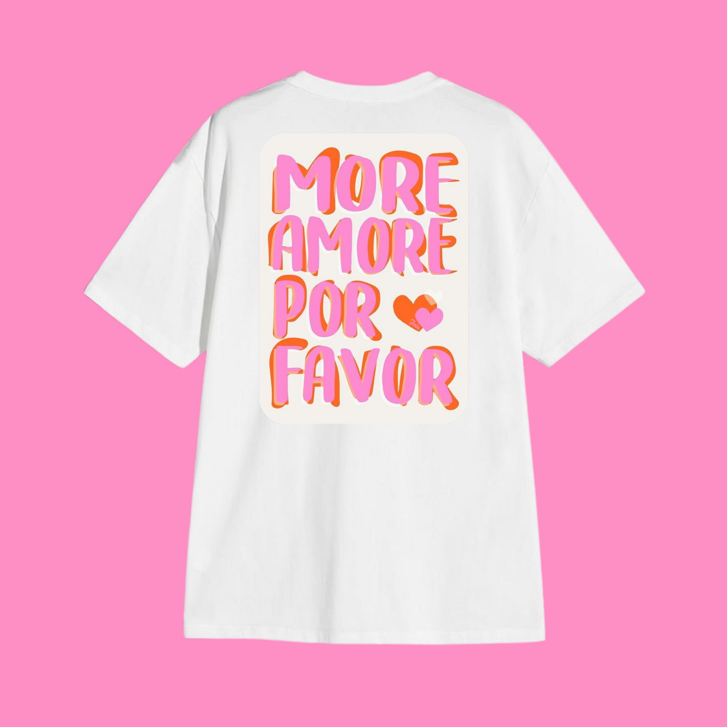 T-shirt Kids More Amor 🧡