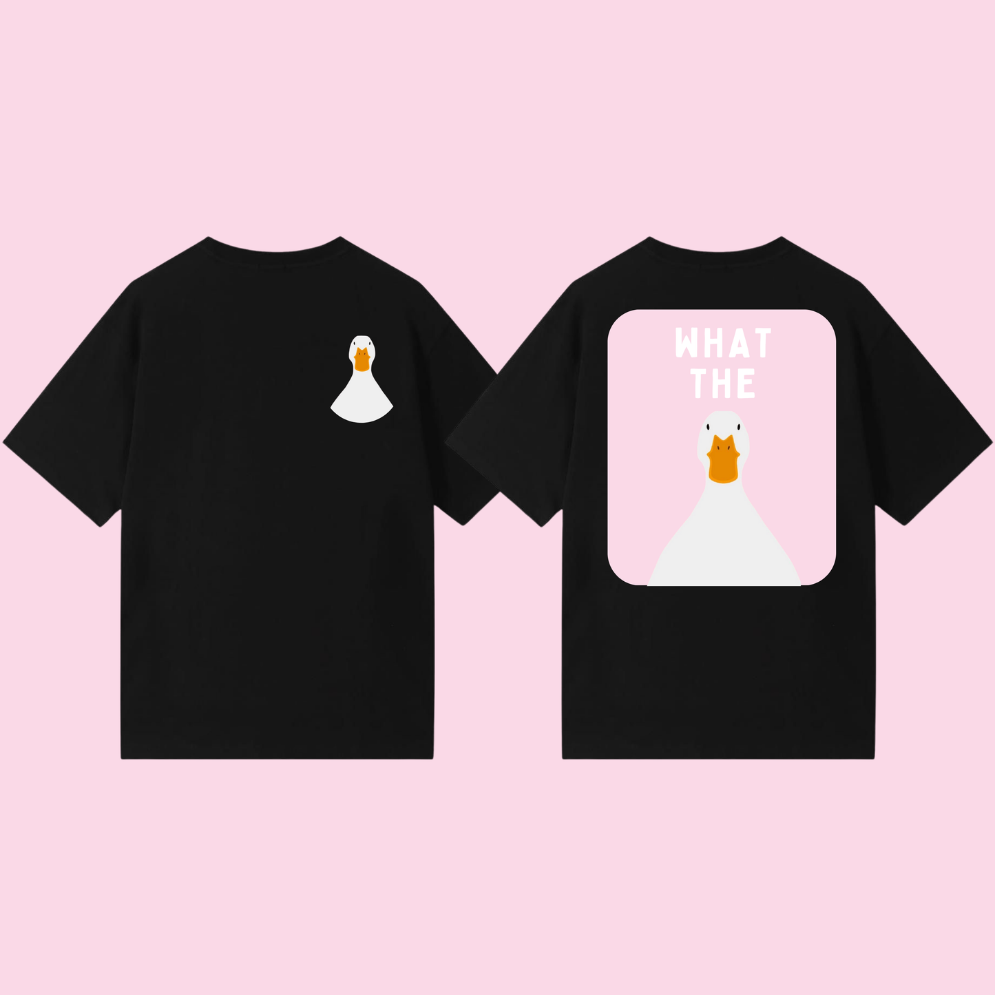 T-shirt What the 🦢