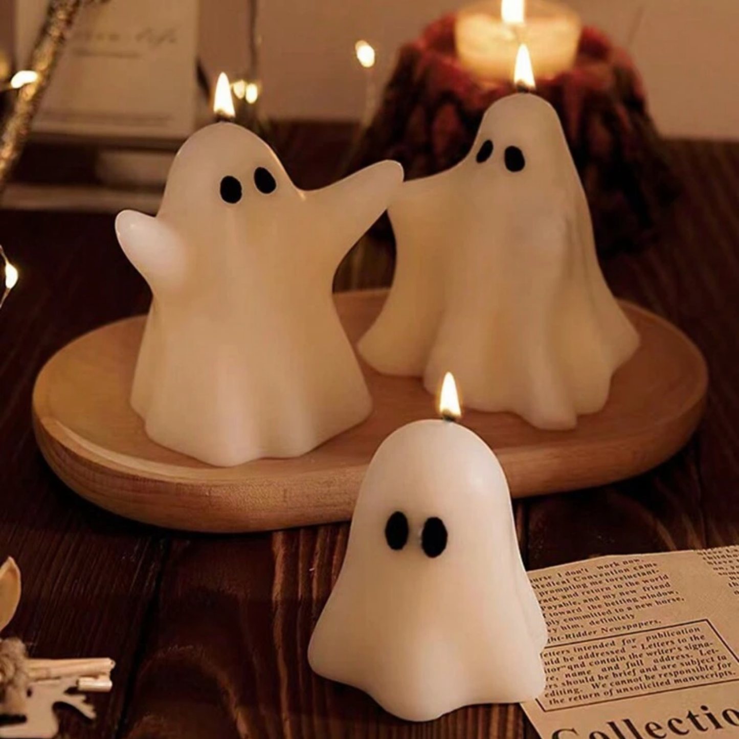 Bougies Fantômes 3 pcs