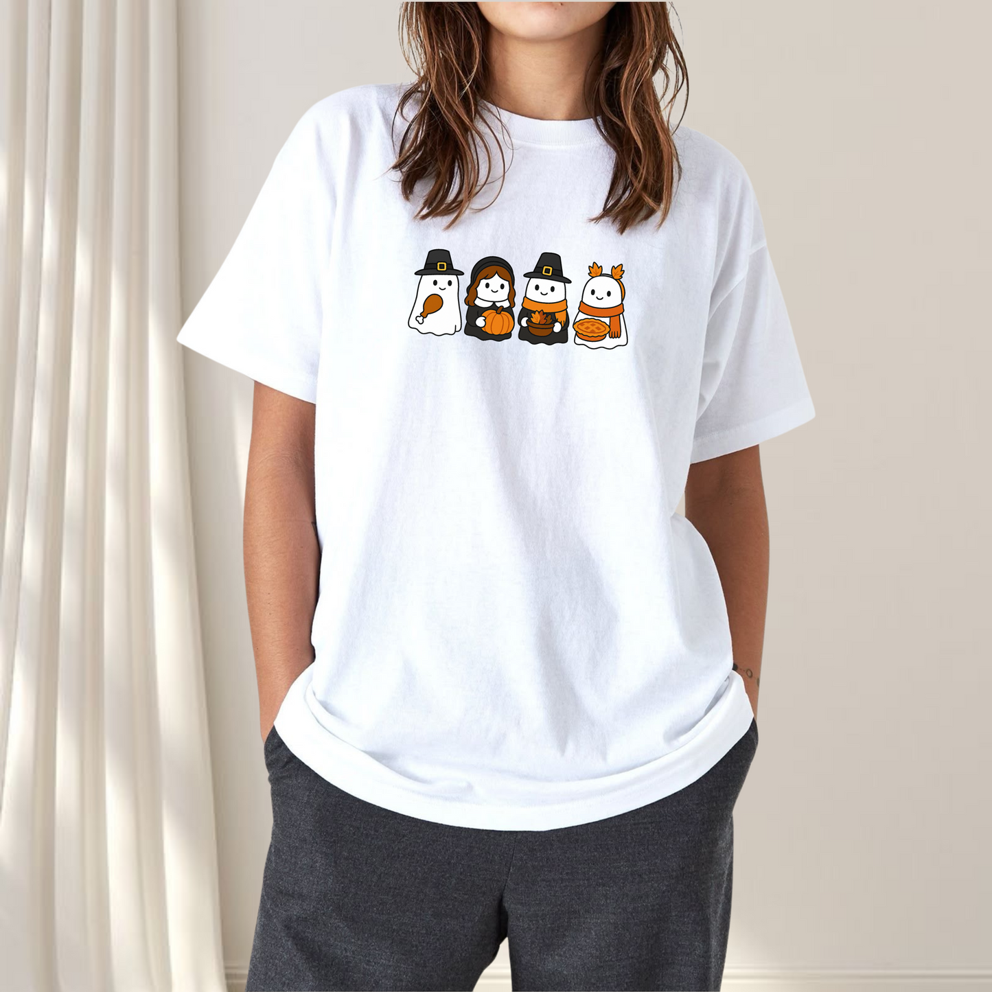 T-shirt Ghost Thanksgiving