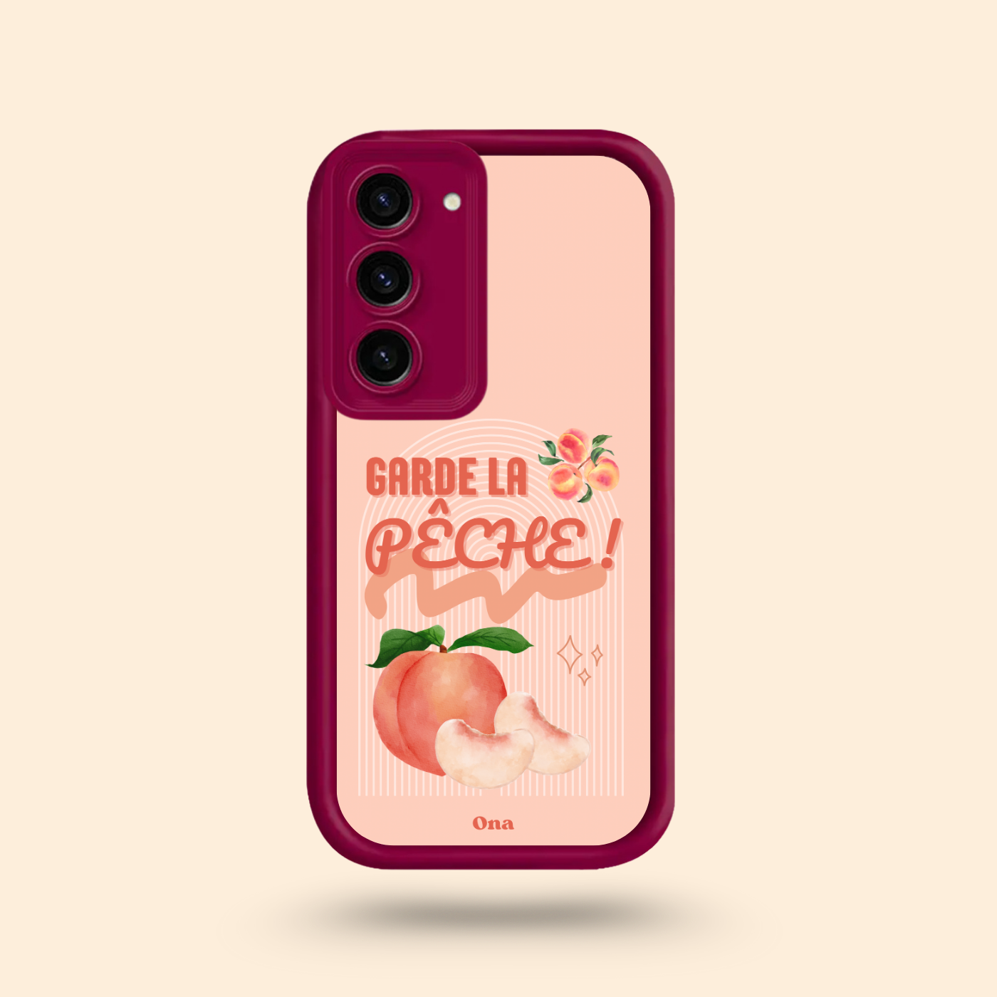 Coque Samsung - Garde la Pêche 🍑
