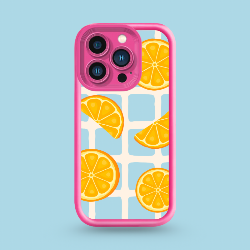 Coque Orange 🍊 Iphone 14/15/16