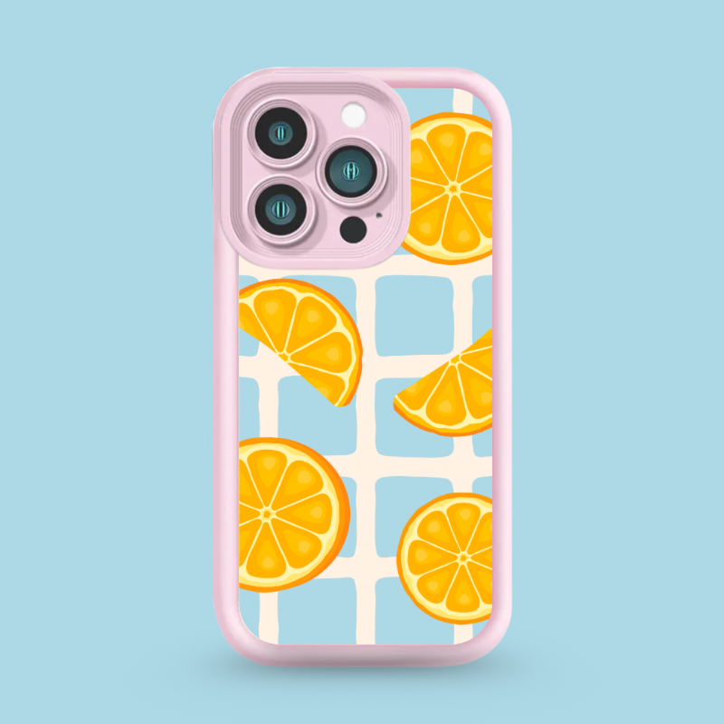 Coque Orange 🍊 Iphone 14/15/16