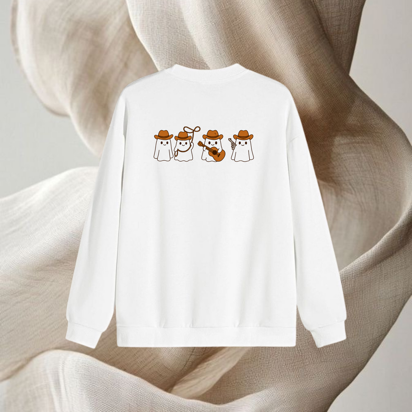 Sweat-shirt Ghost Cow-boys