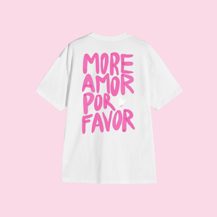 T-shirt More Amor 🩷