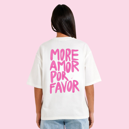 T-shirt More Amor 🩷