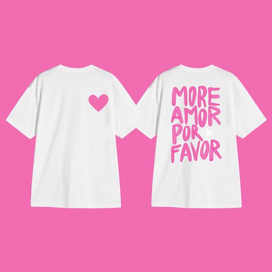 T-shirt More Amor 🩷