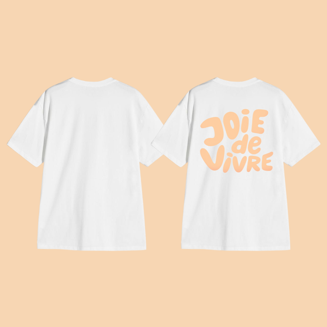 T-shirt Joie de Vivre 🍒 7 Coloris