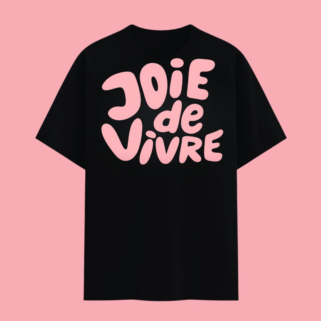 T-shirt Joie de Vivre 🍒 7 Coloris