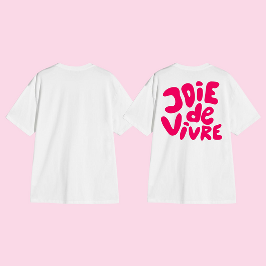 T-shirt Joie de Vivre 🍒 7 Coloris