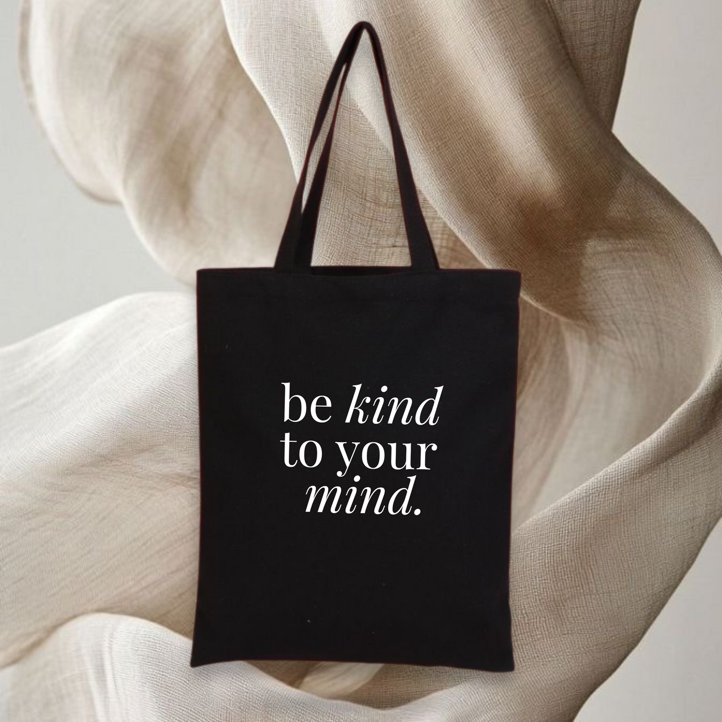 Tote bag be kind