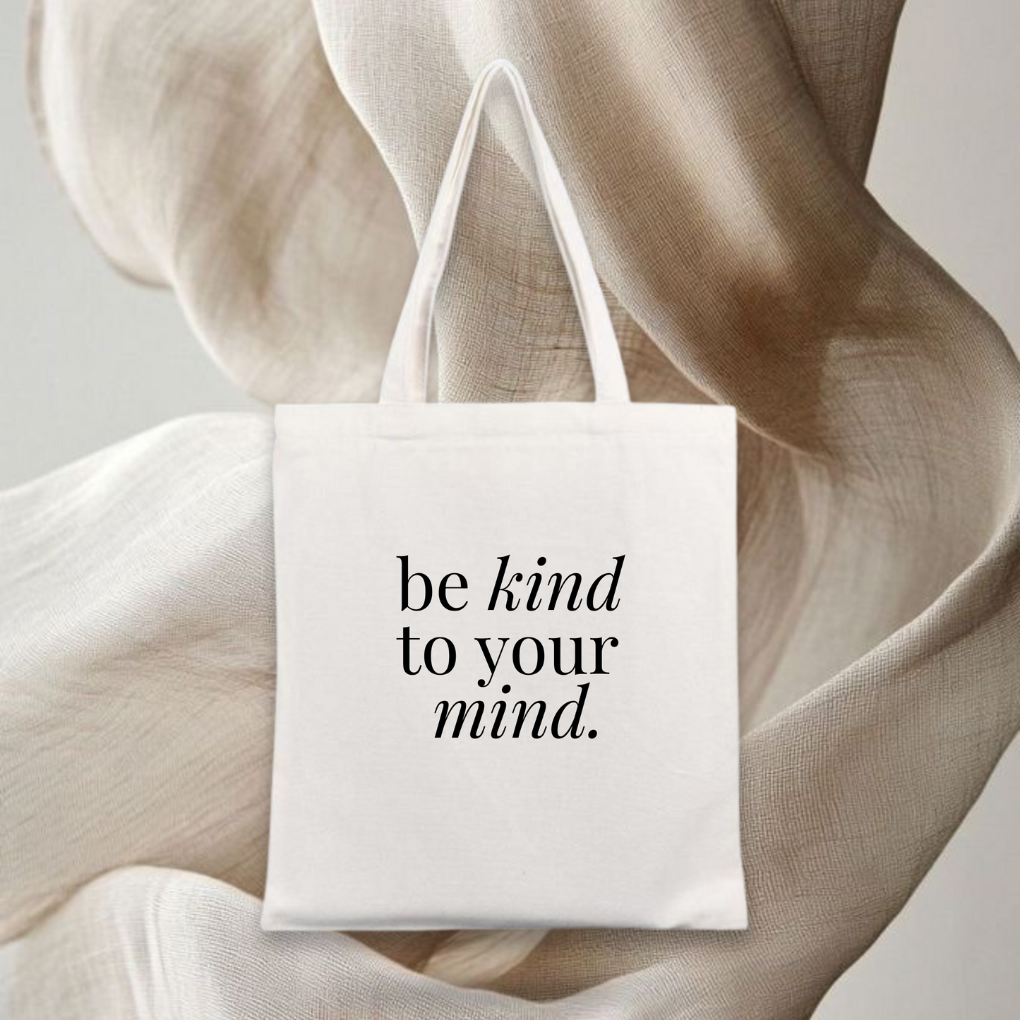 Tote bag be kind